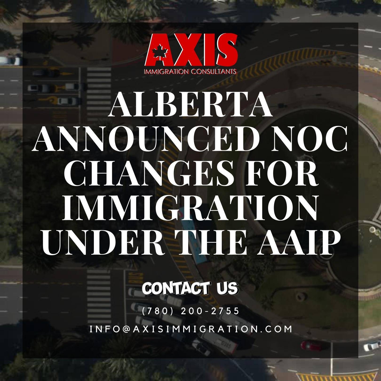 Alberta Announced NOC Changes   Sitewide SALE 